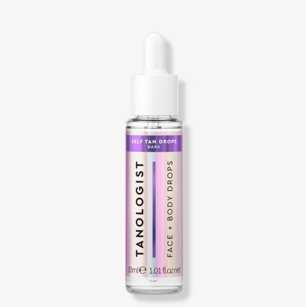 NEW TANOLOGIST SELF TAN FACE AND BODY DROPS. DARK. 30ML 1.01FL OZ. ☆3 FOR $25☆